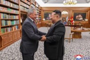 丽水金正恩会见绍伊古 称将继续支持俄对乌行动