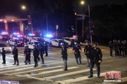 丽水约200名海军陆战队士兵进驻洛杉矶 开始执行警戒守卫任务